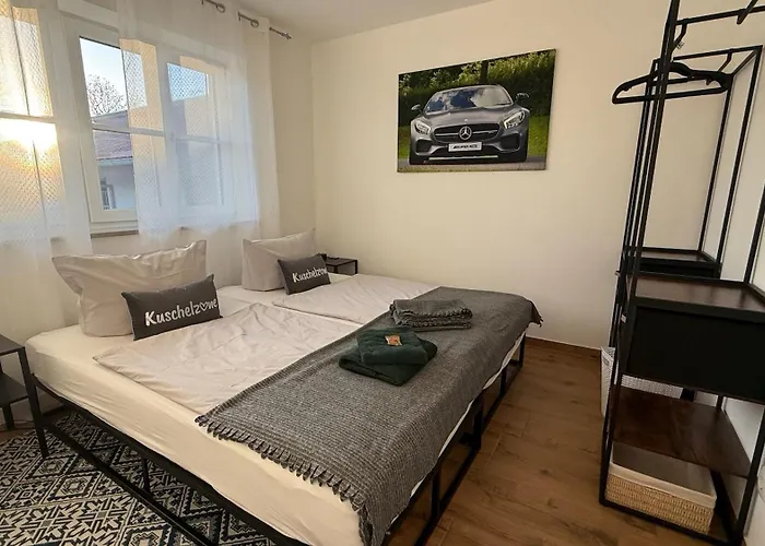 Daire Modern & Spacious Carhandling Campus -naehe Therme Erding -messe Muenchen -arena -free Parking -netflix -w-lan Neufinsing